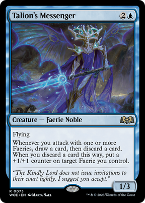 Magic: The Gathering - Talion's Messenger - Wilds of Eldraine