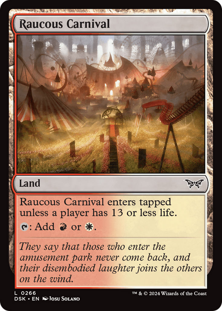 Magic: The Gathering - Raucous Carnival - Duskmourn: House of Horror