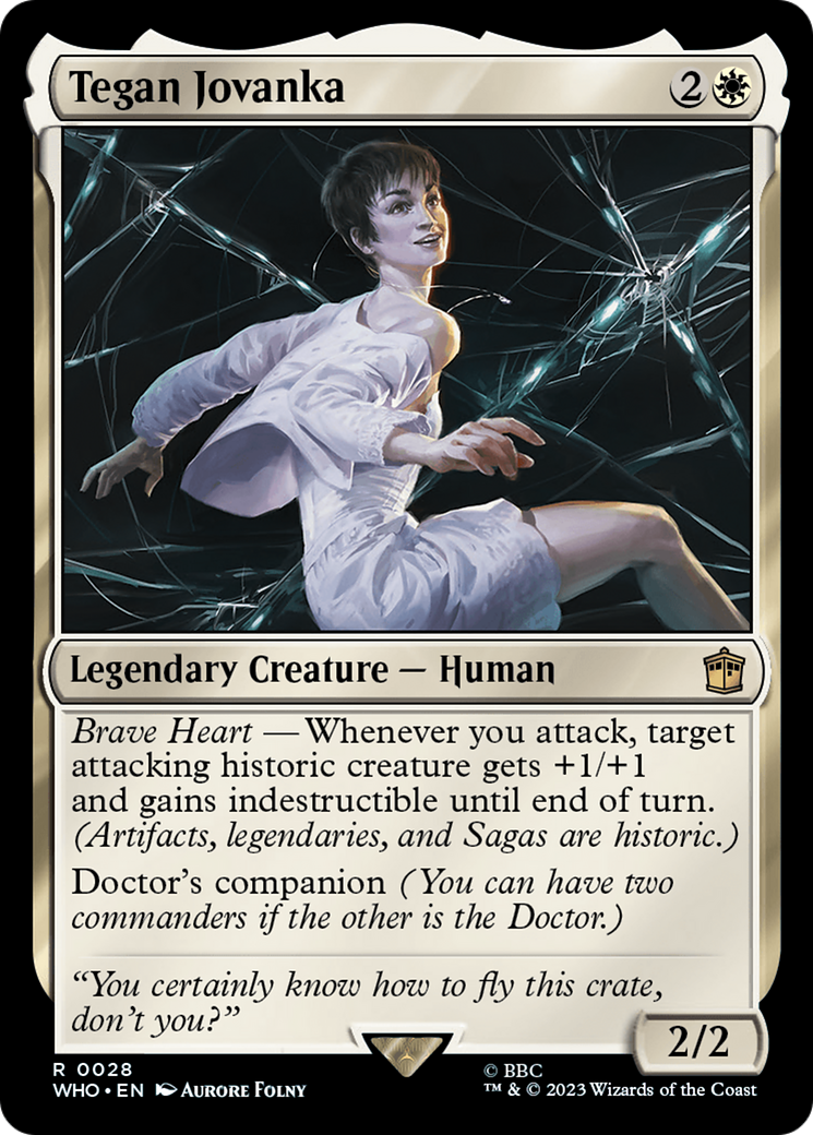 Magic: The Gathering - Tegan Jovanka Foil - Doctor Who
