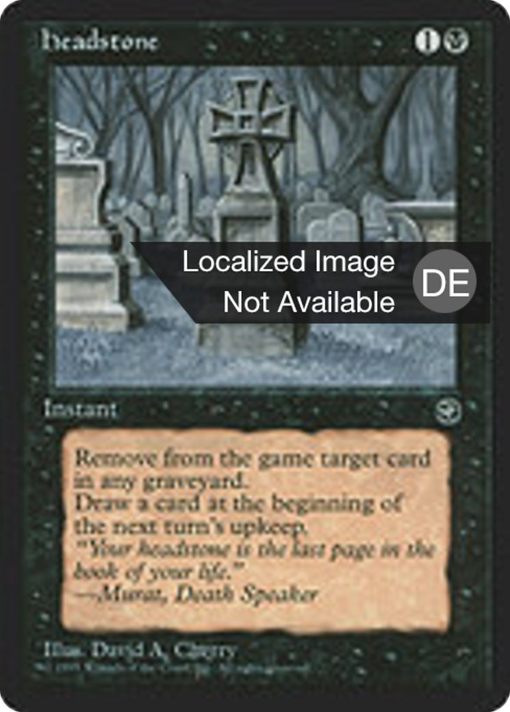 Magic: The Gathering - Grabstein - Homelands