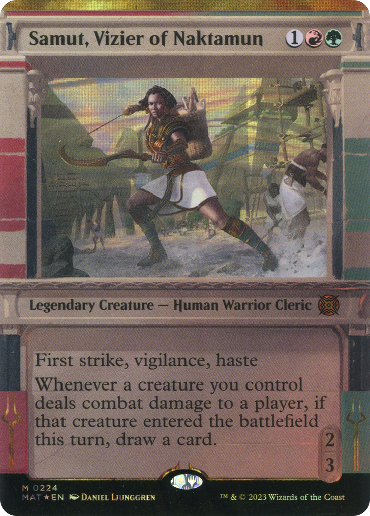 Magic: The Gathering - Samut, Vizier of Naktamun Foil - March of the Machine: The Aftermath