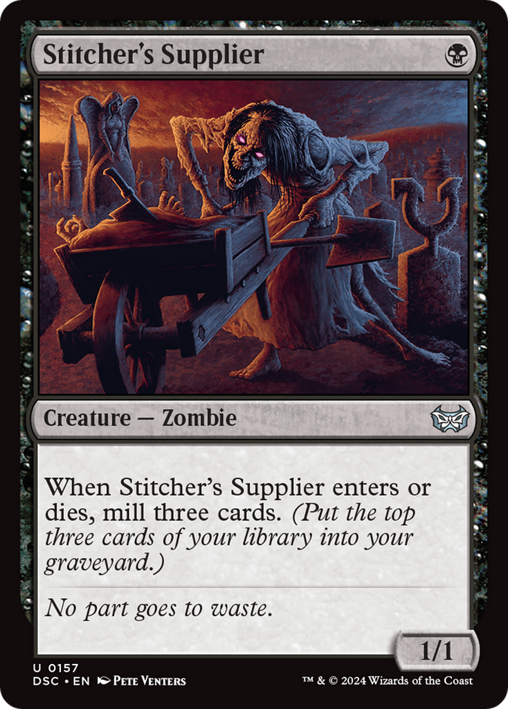 Magic: The Gathering - Stitcher's Supplier - Duskmourn: House of Horror Commander