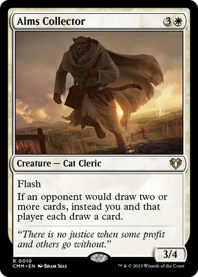 Magic: The Gathering - Alms Collector Foil - Commander Masters
