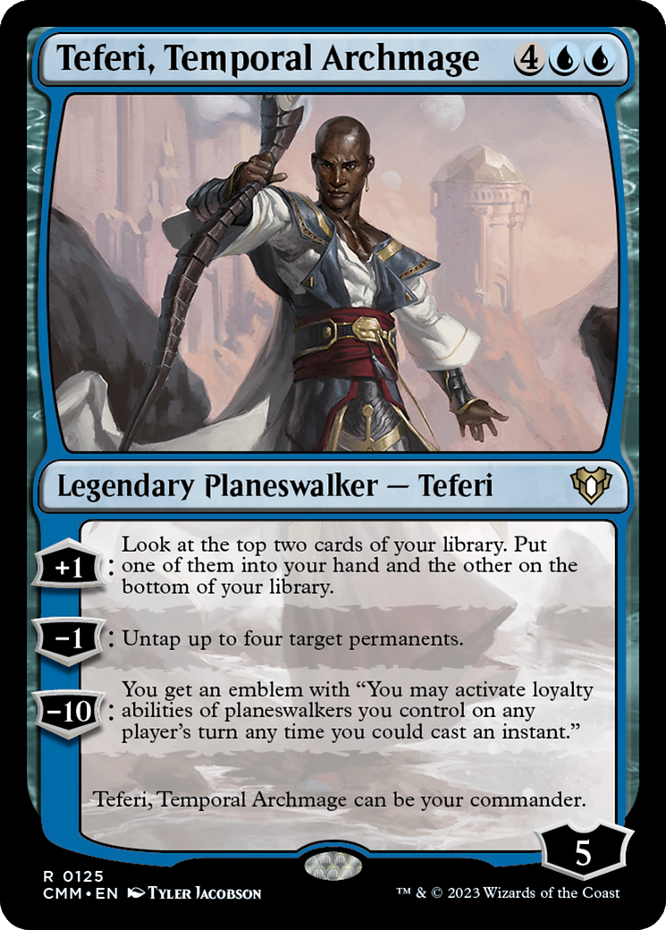 Magic: The Gathering - Teferi, Temporal Archmage - Commander Masters