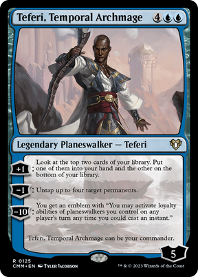 Magic: The Gathering - Teferi, Temporal Archmage - Commander Masters