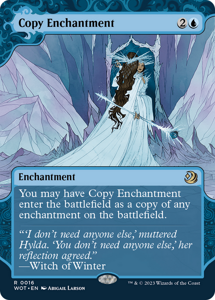 Magic: The Gathering - Copy Enchantment - Wilds of Eldraine: Enchanting Tales