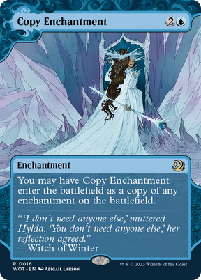 Magic: The Gathering - Copy Enchantment Foil - Wilds of Eldraine: Enchanting Tales