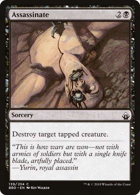 Magic: The Gathering - Assassinate Foil - Battlebond