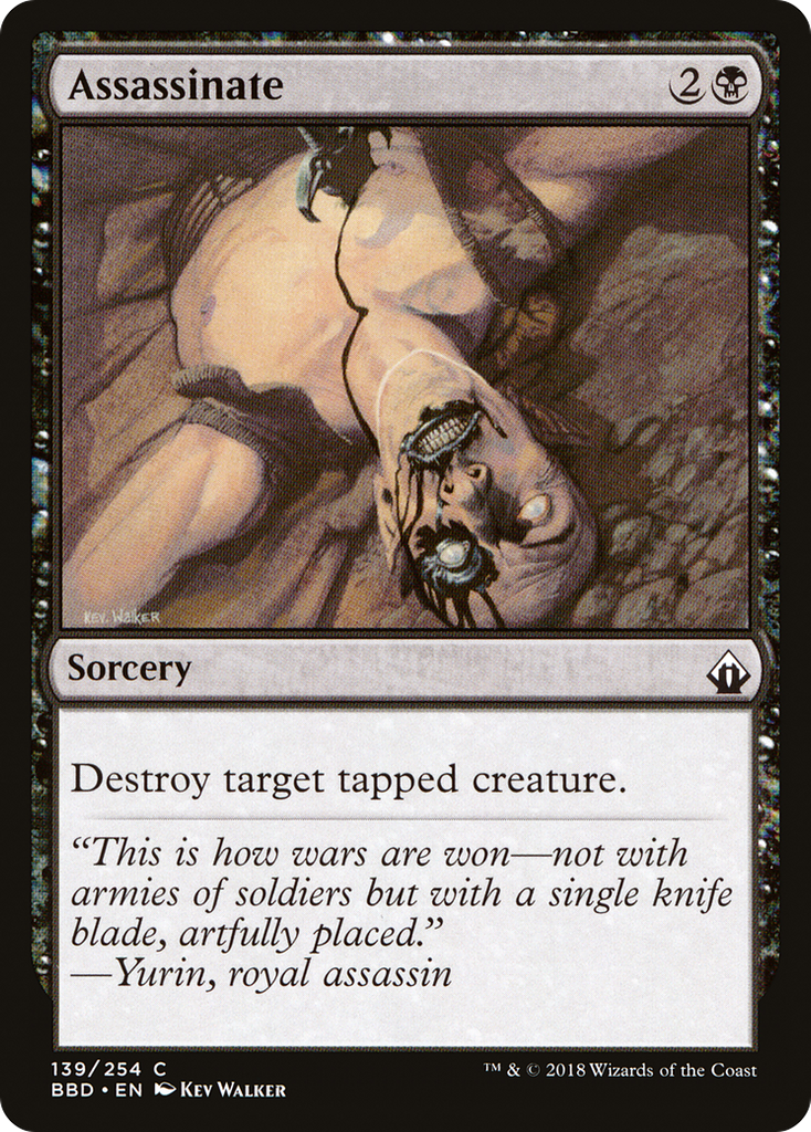 Magic: The Gathering - Assassinate Foil - Battlebond