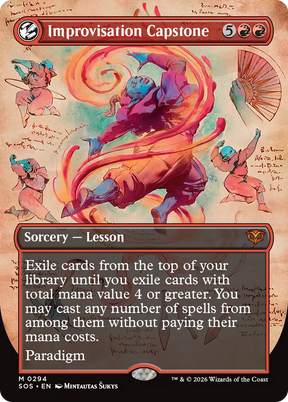 Magic: The Gathering - Improvisation Capstone - Secrets of Strixhaven