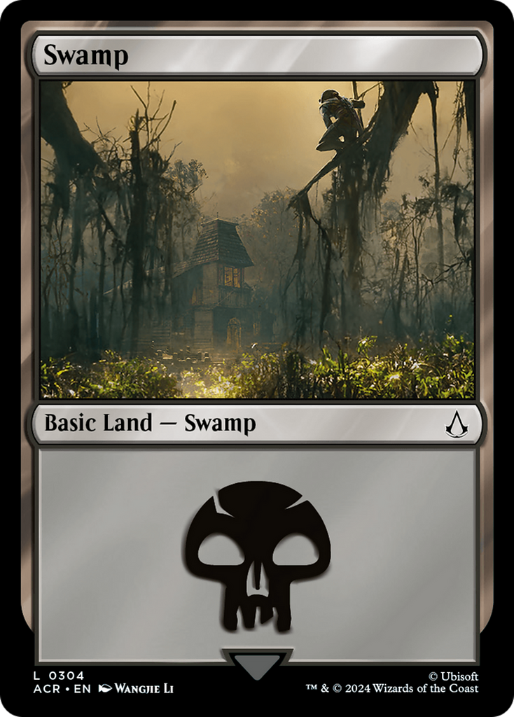 Magic: The Gathering - Swamp - Assassin's Creed