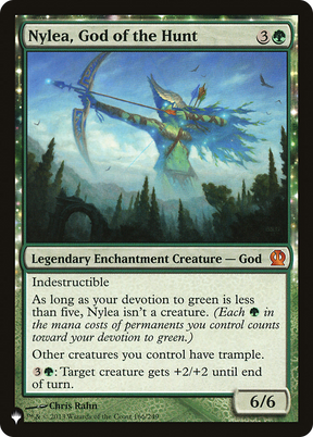Magic: The Gathering - Nylea, God of the Hunt - The List