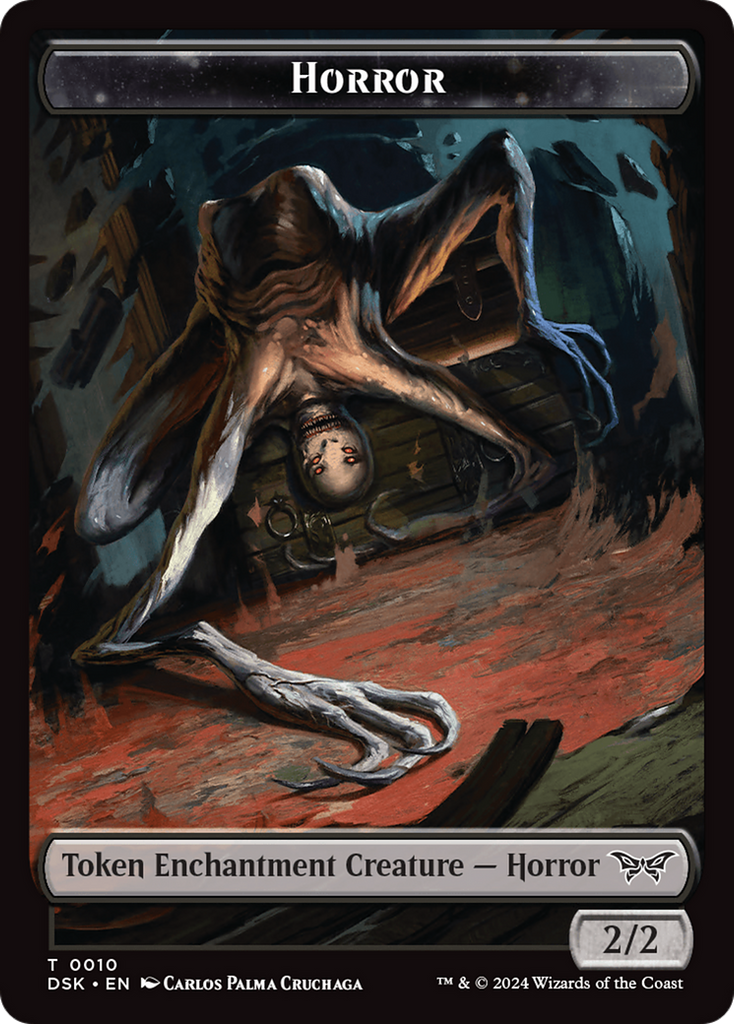 Magic: The Gathering - Horror Token - Duskmourn: House of Horror Tokens