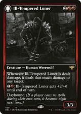 Magic: The Gathering - Ill-Tempered Loner // Howlpack Avenger - Innistrad: Double Feature