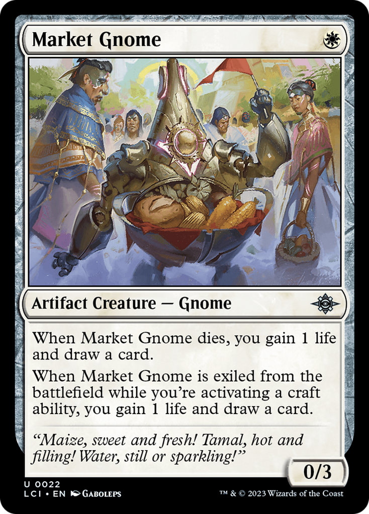 Magic: The Gathering - Market Gnome - The Lost Caverns of Ixalan