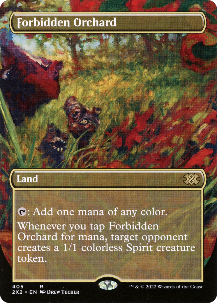 Magic: The Gathering - Forbidden Orchard - Double Masters 2022
