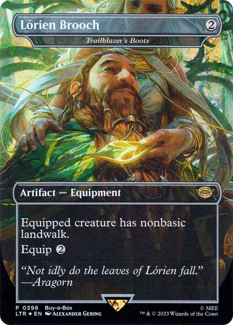 Magic: The Gathering - Trailblazer's Boots Foil - The Lord of the Rings: Tales of Middle-earth