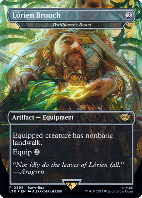 Magic: The Gathering - Trailblazer's Boots Foil - The Lord of the Rings: Tales of Middle-earth