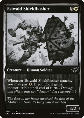 Magic: The Gathering - Estwald Shieldbasher Foil - Innistrad: Double Feature