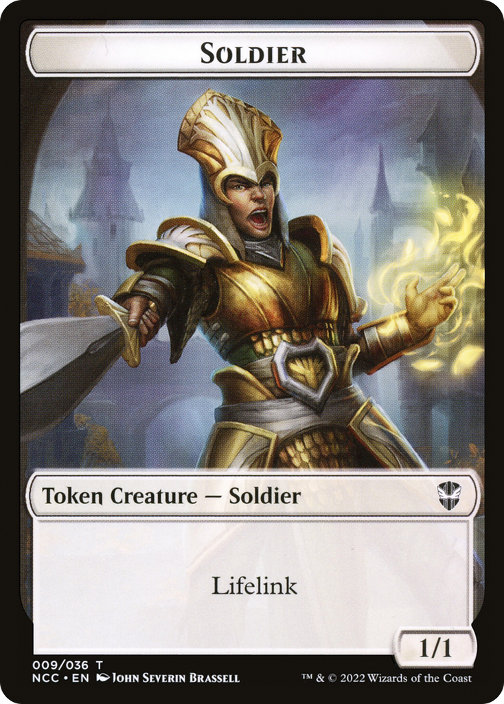 Magic: The Gathering - Soldier Token - New Capenna Commander Tokens