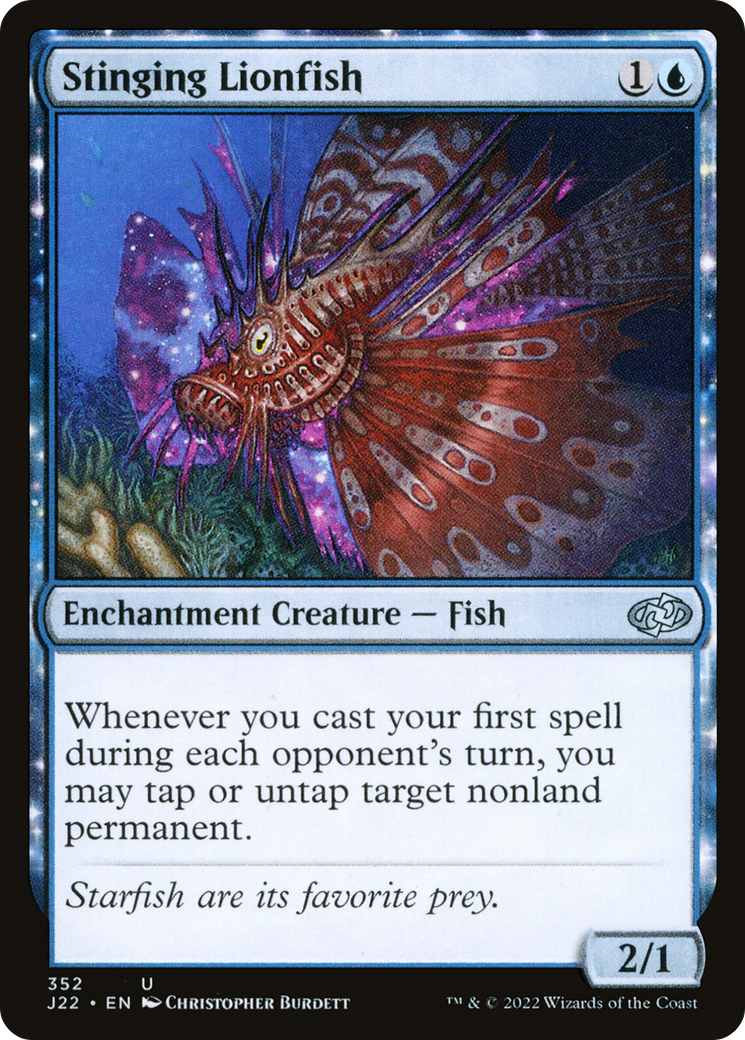 Magic: The Gathering - Stinging Lionfish - Jumpstart 2022