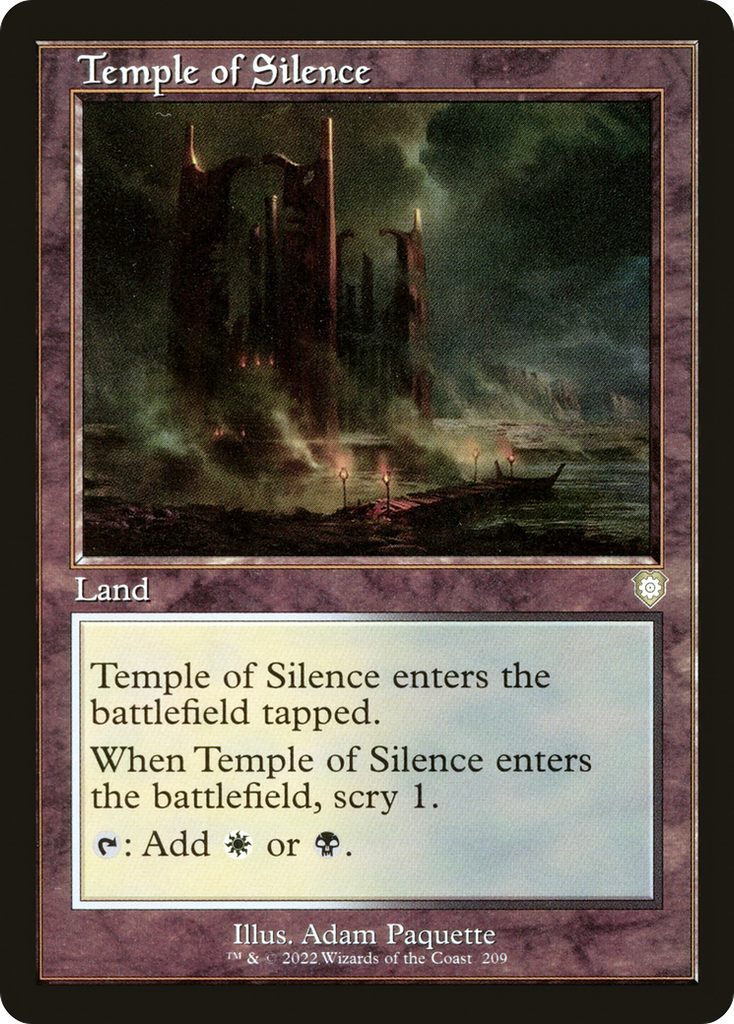 Magic: The Gathering - Temple of Silence - The Brothers' War Commander