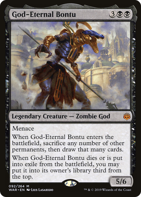 Magic: The Gathering - God-Eternal Bontu Foil - War of the Spark