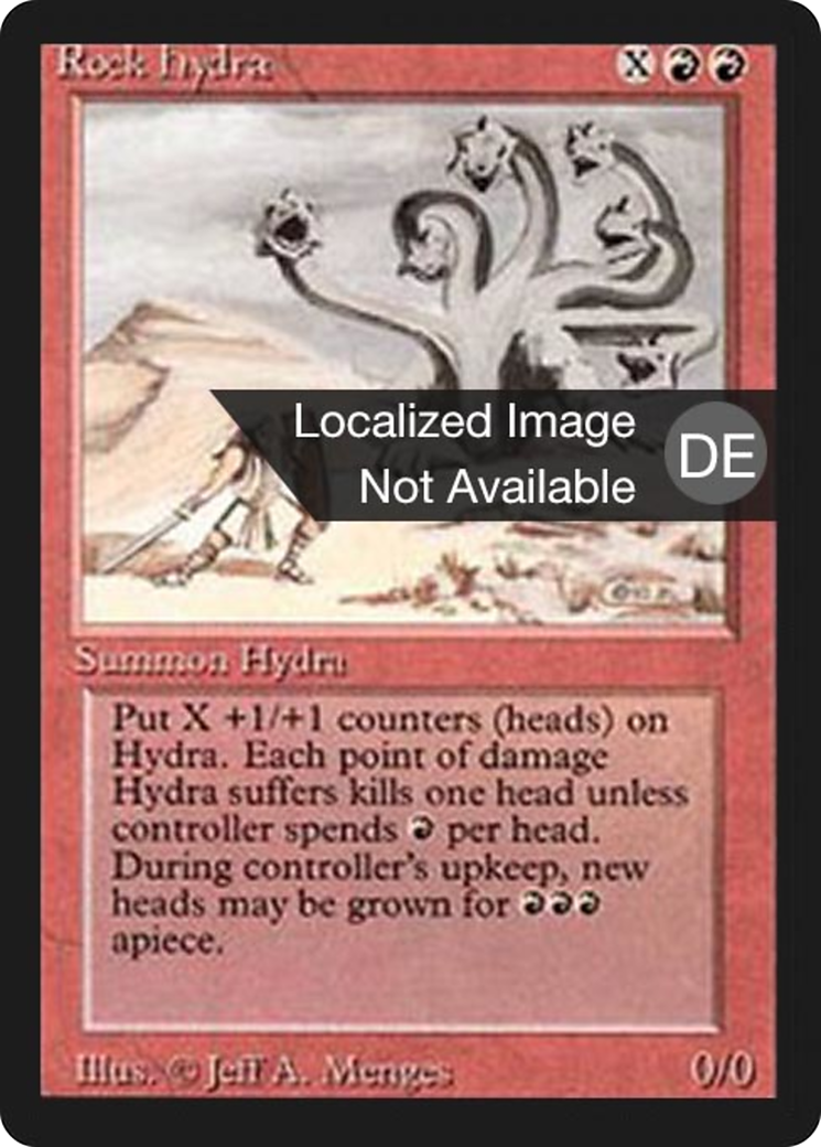Magic: The Gathering - Felsenhydra - Foreign Black Border