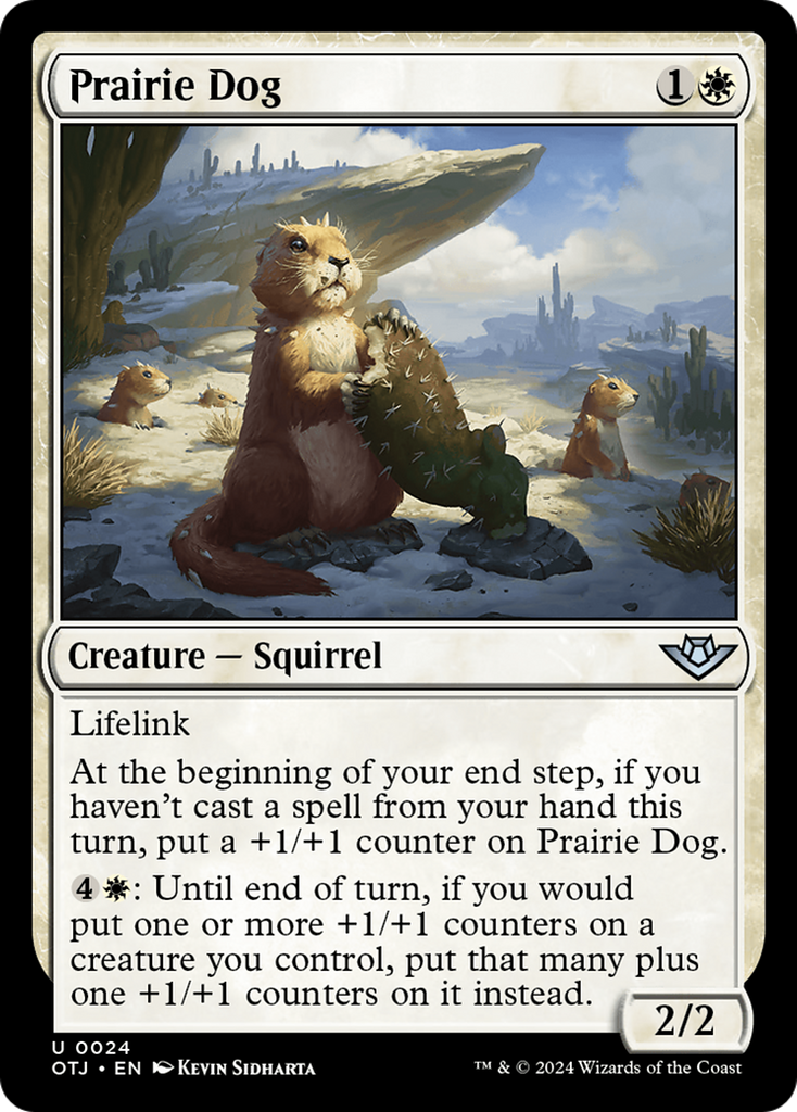 Magic: The Gathering - Prairie Dog - Outlaws of Thunder Junction
