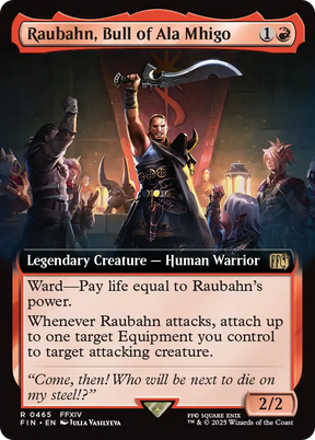 Magic: The Gathering - Raubahn, Bull of Ala Mhigo Foil - Final Fantasy