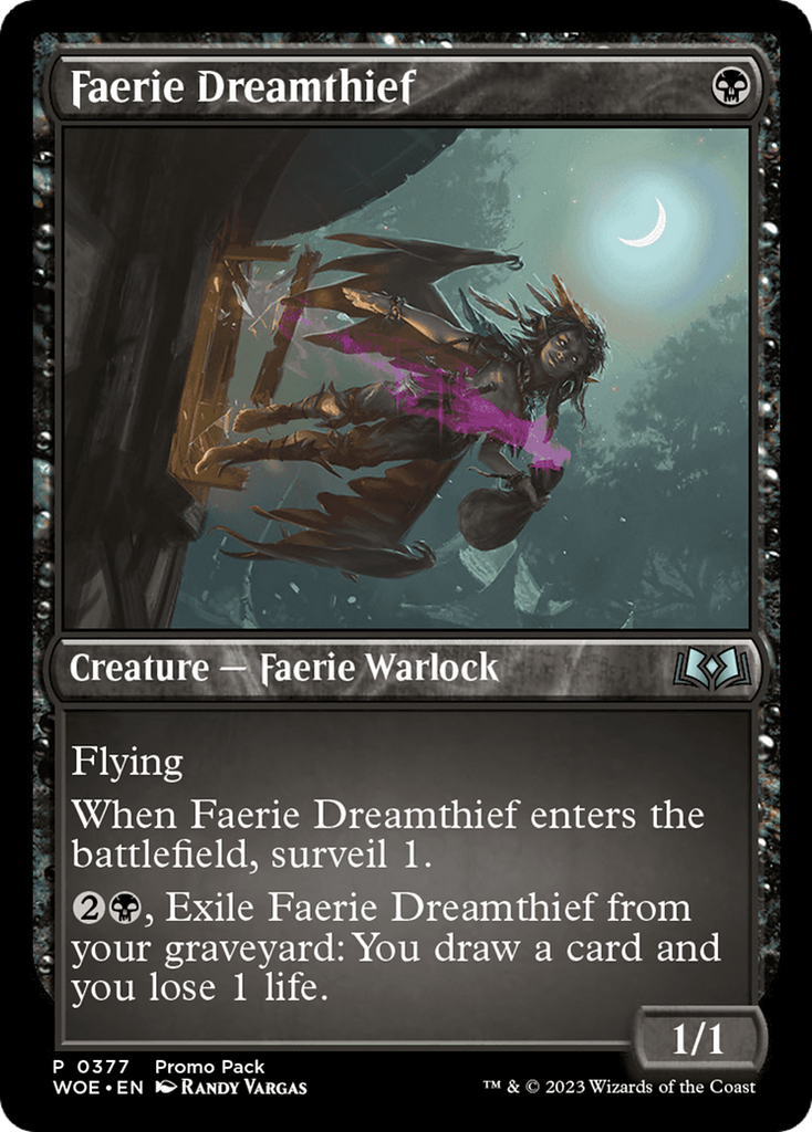 Magic: The Gathering - Faerie Dreamthief - Wilds of Eldraine