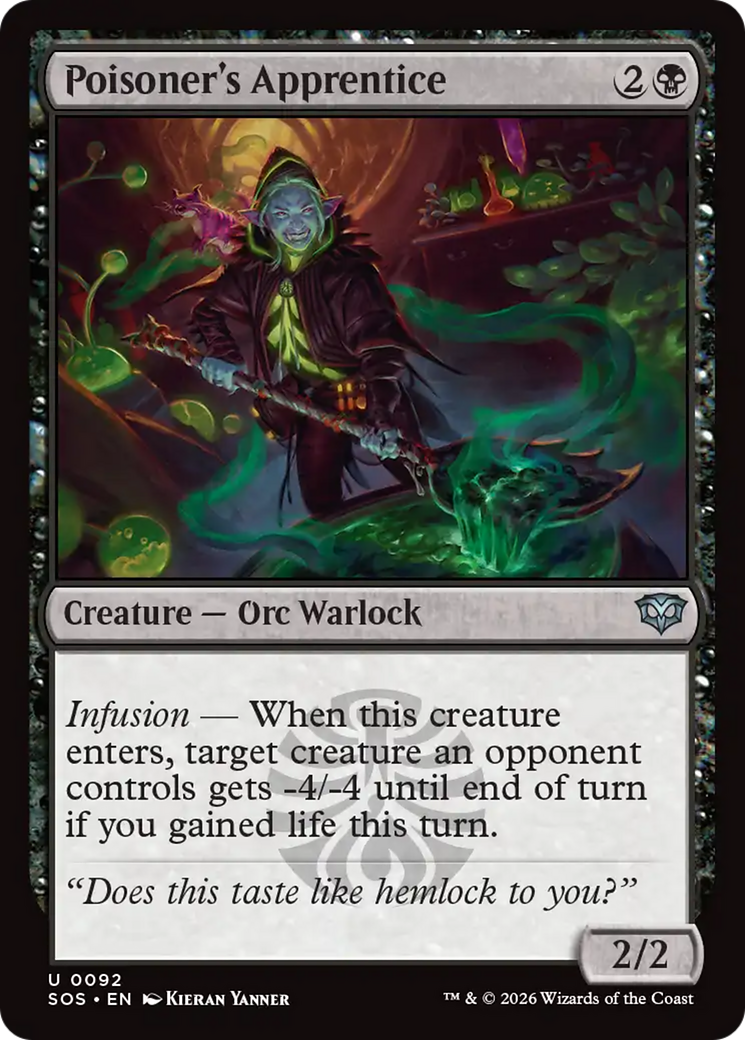 Magic: The Gathering - Poisoner's Apprentice - Secrets of Strixhaven