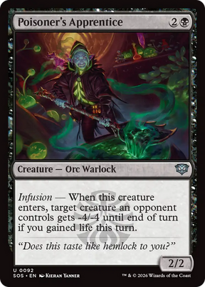 Magic: The Gathering - Poisoner's Apprentice - Secrets of Strixhaven