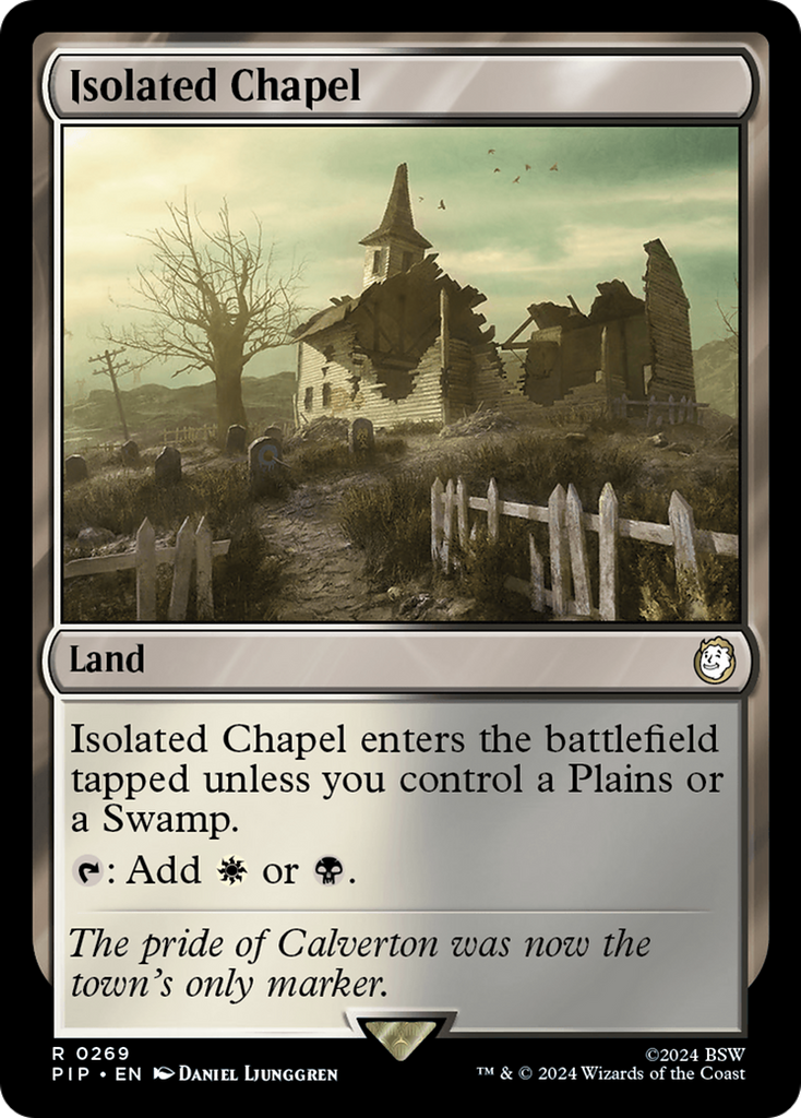 Magic: The Gathering - Isolated Chapel - Fallout
