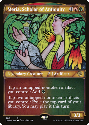 Magic: The Gathering - Meria, Scholar of Antiquity Foil - Dominaria United