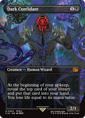 Magic: The Gathering - Dark Confidant Foil - Final Fantasy