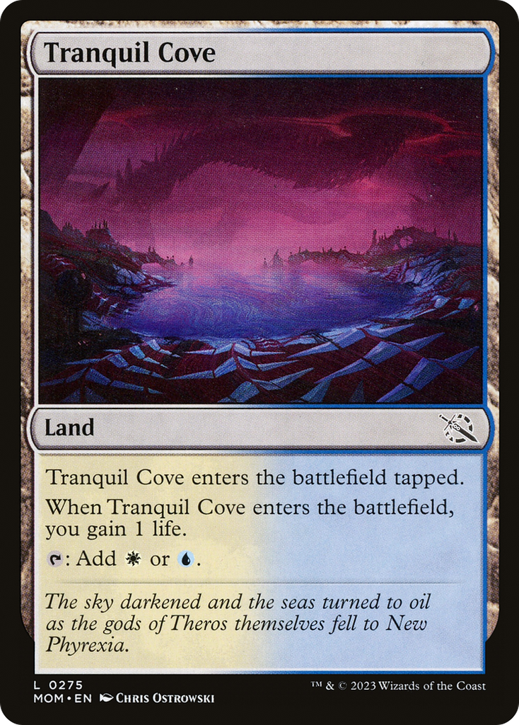 Magic: The Gathering - Tranquil Cove Foil - March of the Machine