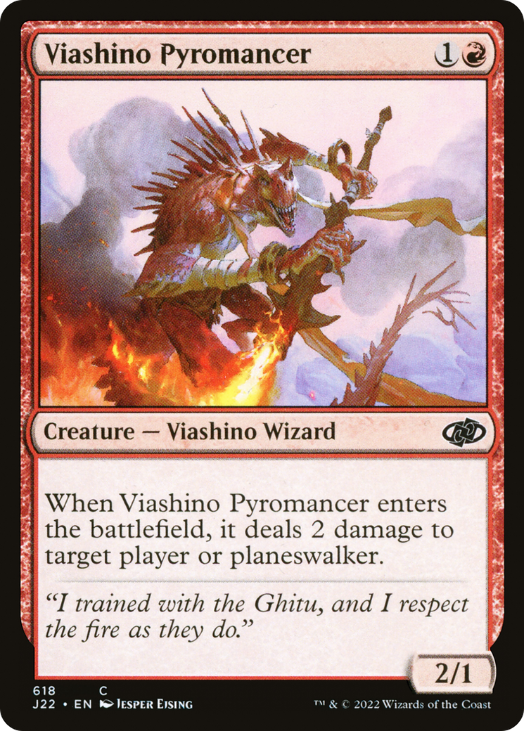Magic: The Gathering - Viashino Pyromancer - Jumpstart 2022