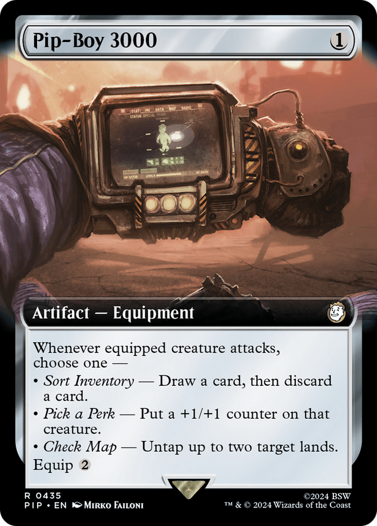 Magic: The Gathering - Pip-Boy 3000 Foil - Fallout