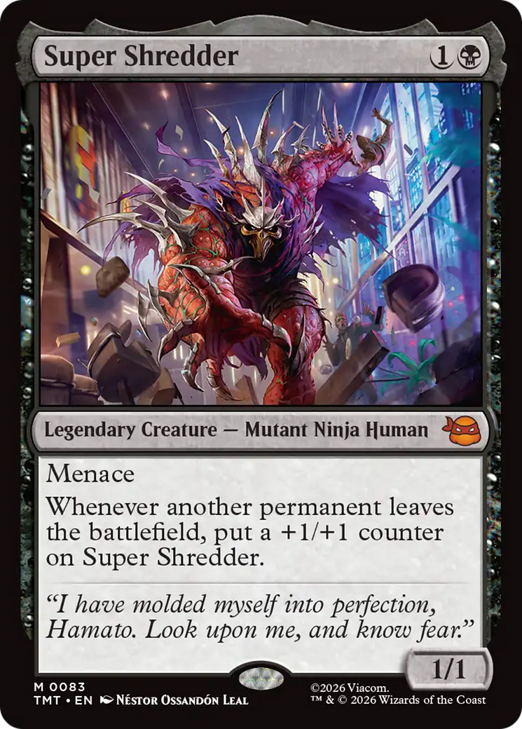 Magic: The Gathering - Super Shredder - Teenage Mutant Ninja Turtles