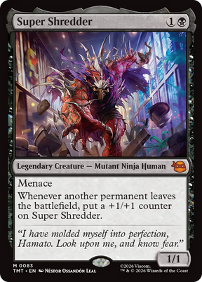 Magic: The Gathering - Super Shredder - Teenage Mutant Ninja Turtles