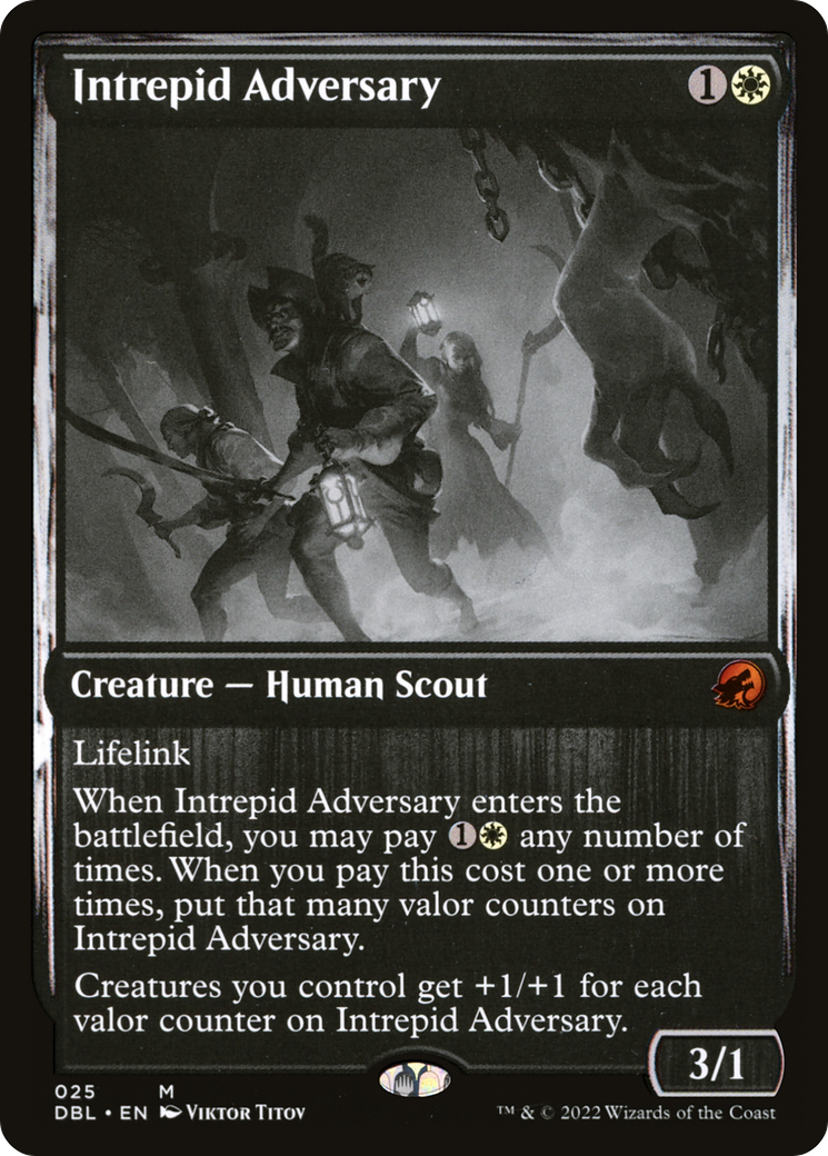 Magic: The Gathering - Intrepid Adversary Foil - Innistrad: Double Feature