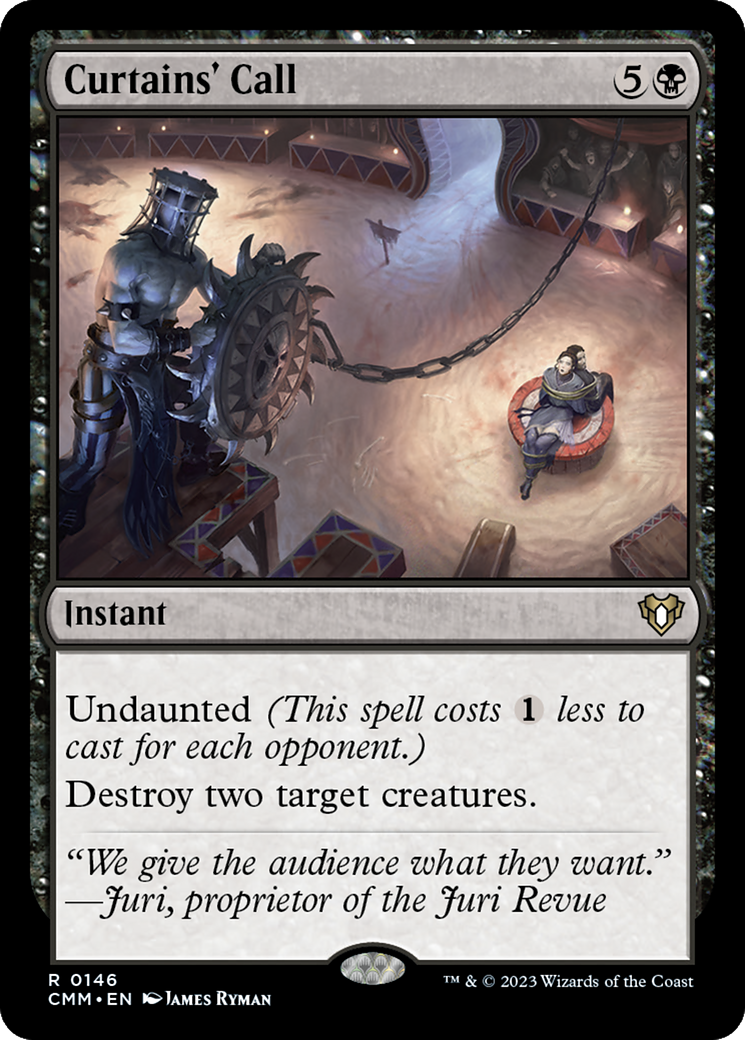 Magic: The Gathering - Curtains' Call - Commander Masters