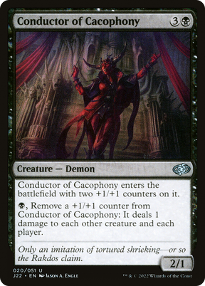 Magic: The Gathering - Conductor of Cacophony - Jumpstart 2022
