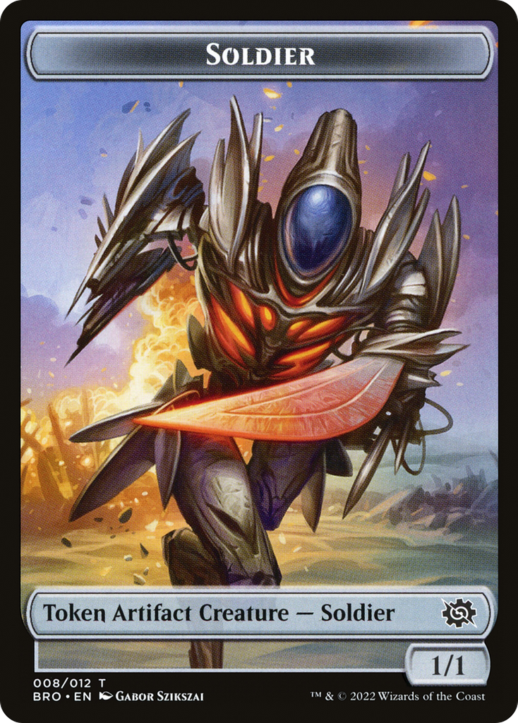 Magic: The Gathering - Soldier Token - The Brothers' War Tokens