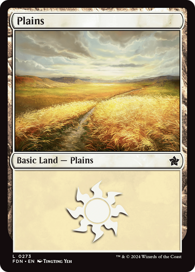 Magic: The Gathering - Plains - Foundations