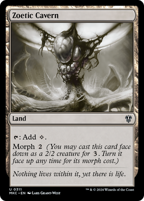 Magic: The Gathering - Zoetic Cavern - Murders at Karlov Manor Commander