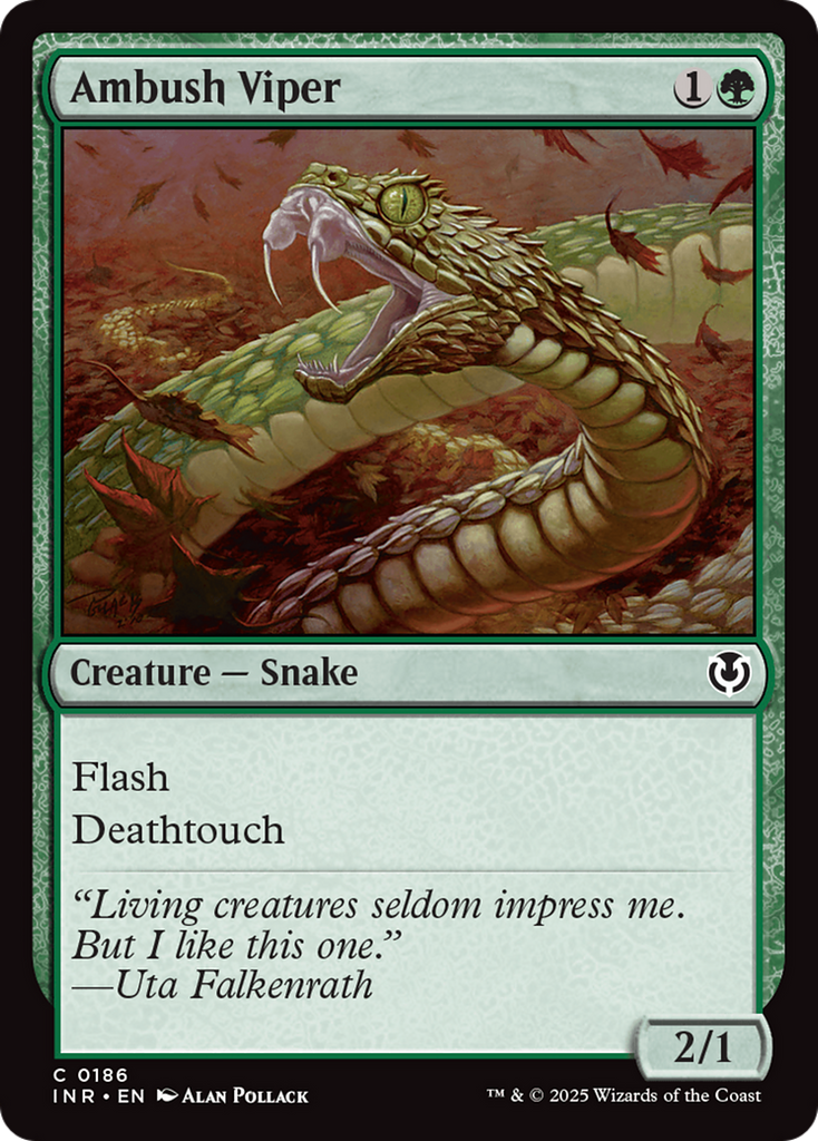 Magic: The Gathering - Ambush Viper - Innistrad Remastered