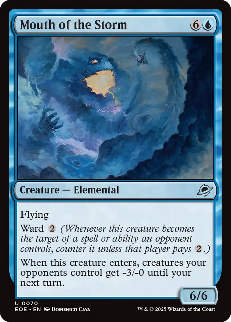 Magic: The Gathering - Mouth of the Storm Foil - Edge of Eternities