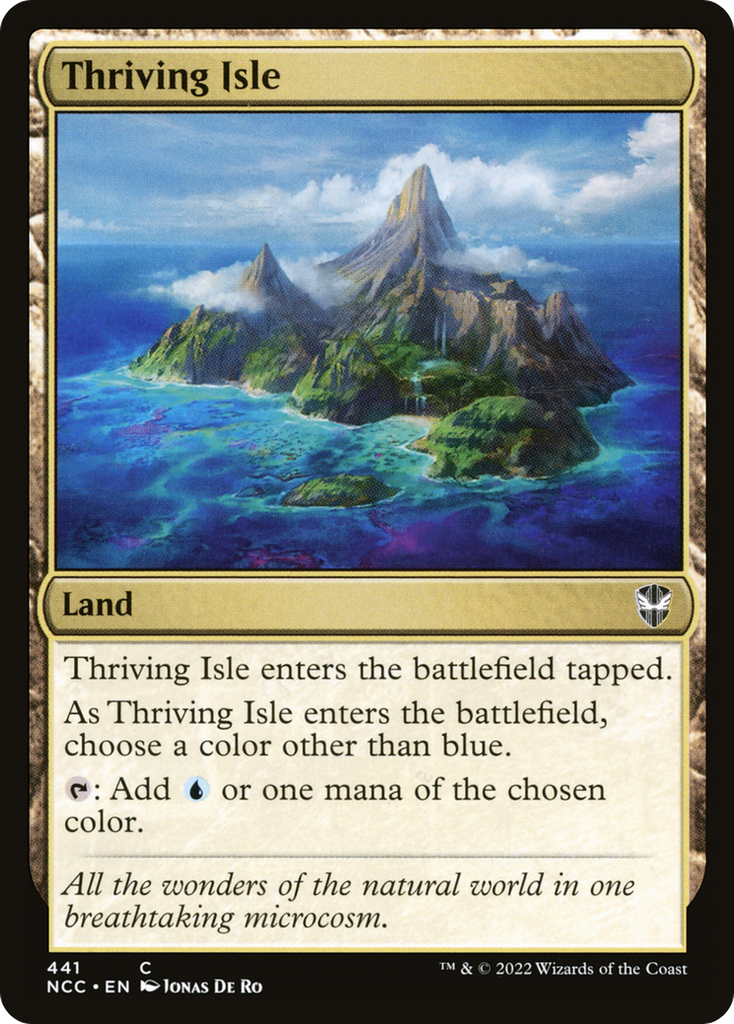 Magic: The Gathering - Thriving Isle - New Capenna Commander